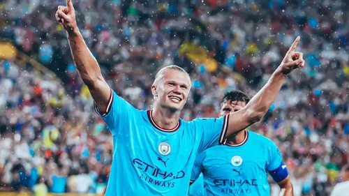 Pep Guardiola: “Haaland luôn có mặt đúng lúc trước khung thành”