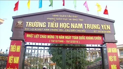 Không khởi tố hình sự vụ học sinh bị ô tô đâm gãy chân ở trường Nam Trung Yên