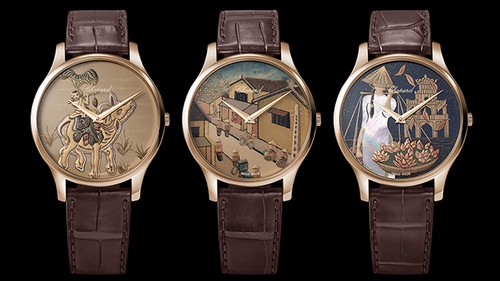 Phố cổ Hà Nội được thiết kế trên mặt đồng hồ xa xỉ hàng đầu Thuỵ Sĩ