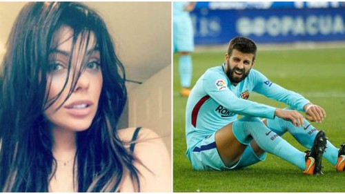 Ngôi sao của Barcelona nhận được loạt ảnh sexy từ hoa hậu siêu vòng 3 Suzy Cortez