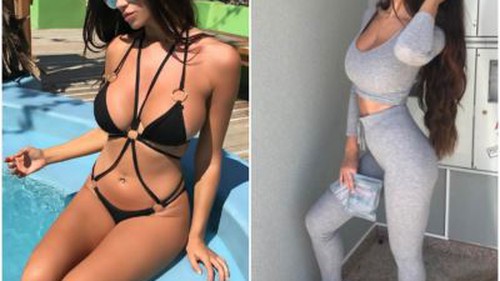 Không thể rời mắt trước loạt ảnh của nàng WAG Angela Ladenko