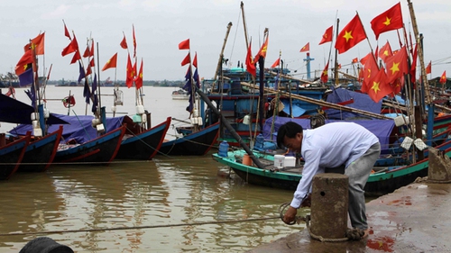 Cập nhật bão số 2: Tối và đêm 16/7, từ Thanh Hóa đến Hà Tĩnh có gió bão giật cấp 11