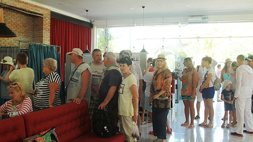 Công dân Nga tại Việt Nam bầu cử Tổng thống Liên bang Nga