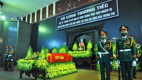 Thương tiếc Trung tá Đỗ Anh - sỹ quan gìn giữ hòa bình hy sinh khi làm nhiệm vụ nhân đạo quốc tế