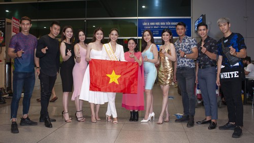 Nữ hoàng Trang sức 2017 Mỹ Duyên lên đường sang Mexico thi Miss Global