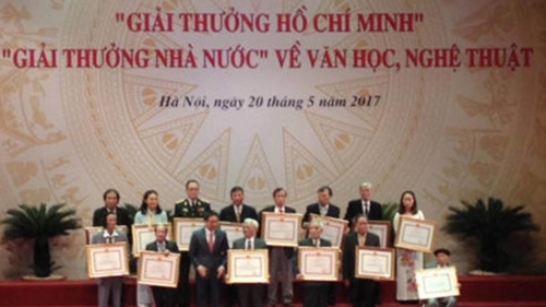 Quy định mới xét tặng Giải thưởng về văn học, nghệ thuật