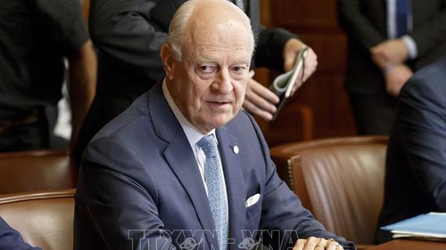 Đặc phái viên LHQ về Syria Staffan de Mistura thông báo từ chức