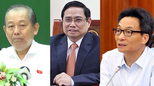 Phân công công tác của Thủ tướng và các Phó Thủ tướng Chính phủ