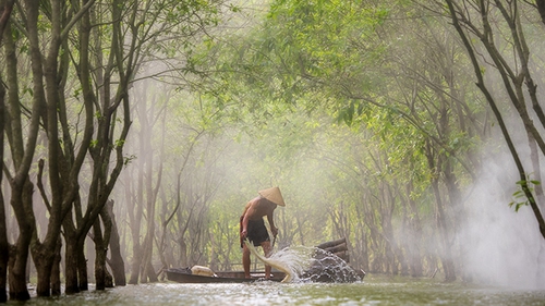 Cuộc sống xanh trên hồ Quan Sơn