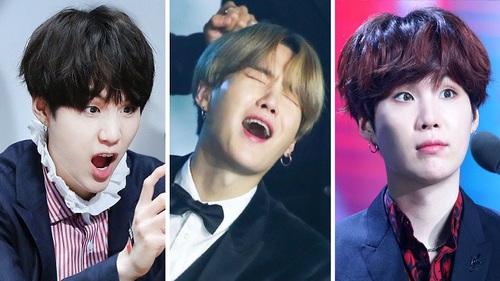 Ngoài 'thánh tiên tri', Suga BTS còn đảm nhiệm luôn vai trò 'vua biểu cảm' của nhóm