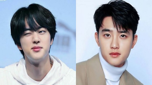 Fan ngỡ ngàng trước tình bạn bất ngờ của 2 mỹ nam Jin BTS và D.O EXO