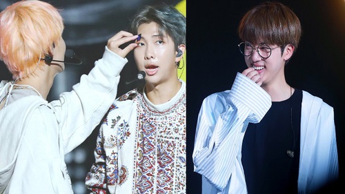 Anh cả BTS cổ vũ V và RM 'chiến nhau' ngay trên sóng VLive