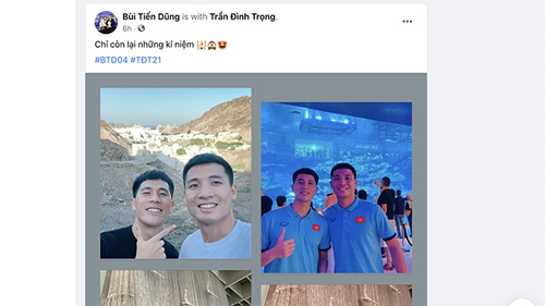 Bùi Tiến Dũng, Đình Trọng khoe kỷ niệm cùng nhau, Phan Văn Đức ‘đục’ thuyền