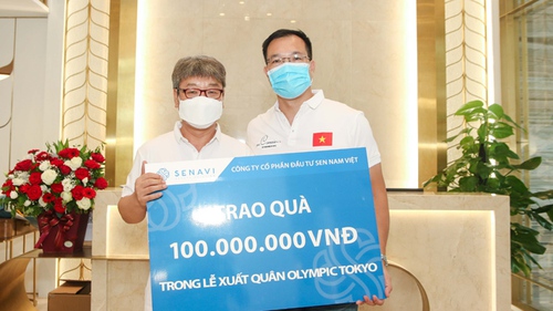 SENAVI treo thưởng lớn cho VĐV giành huy chương Olympic