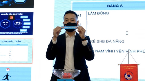 Bốc thăm xếp lịch thi đấu giải BĐ hạng Nhì QG 2022