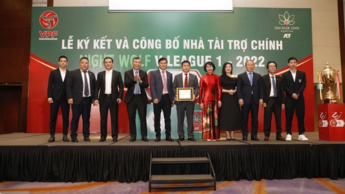 V League có nhà tài trợ mới trong 3 năm