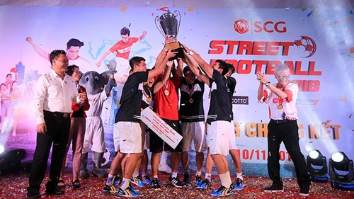 Kim Thành Phát vô địch SCG Street Football 2018