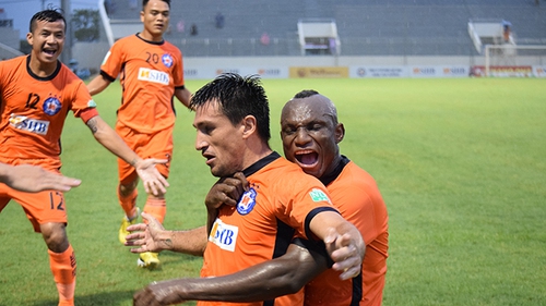 SHB Đà Nẵng 2-2 SLNA: Mưa ở Hòa Xuân