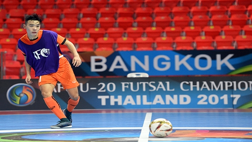 U20 futsal châu Á 2017: Việt Nam xuất trận gặp Tajikistan