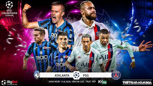 Xem trực tiếp bóng đá Atalanta vs PSG ở đâu? Link xem trực tiếp tứ kết C1 châu Âu