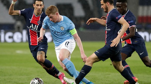 Kết quả bán kết lượt về cúp C1/Champions League: Man City vs PSG