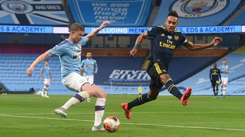 Đội hình thi đấu Man City vs Arsenal: Grealish đọ súng cùng Aubameyang