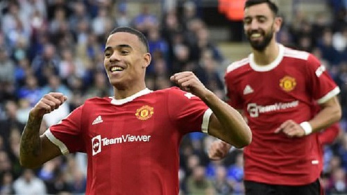 Greenwood và Tielemans lập hai siêu phẩm chỉ trong 1 hiệp ở trận Leicester vs MU