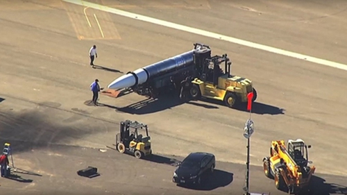 VIDEO: Rò rỉ hình ảnh rocket bí mật của Mỹ