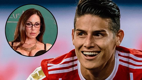 Bỏ người đẹp Ronaldo mai mối, James Rodriguez tán tỉnh diễn viên phim cấp ba... 39 tuổi