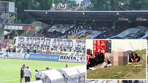 Đức: Xôn xao cặp nam nữ làm 'chuyện ấy' ngay khuôn viên SVĐ