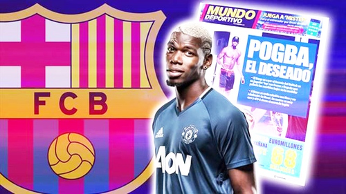 NÓNG: Báo Italy tiết lộ Pogba đã chọn xong số áo ở Barca