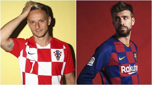 Barca ra mắt áo kẻ caro lạ mắt, bị chỉ trích thiết kế áo đấu chỉ để 'tri ân' Rakitic