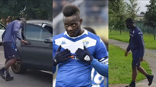 'Ngựa chứng' Balotelli đến sân tập nhưng bị đội nhà đuổi về ngay ở cổng