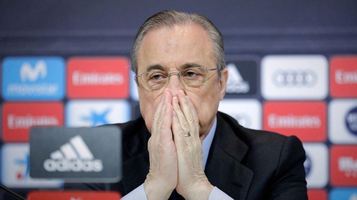 Florentino Perez hủy phỏng vấn, họp khẩn vì Super League