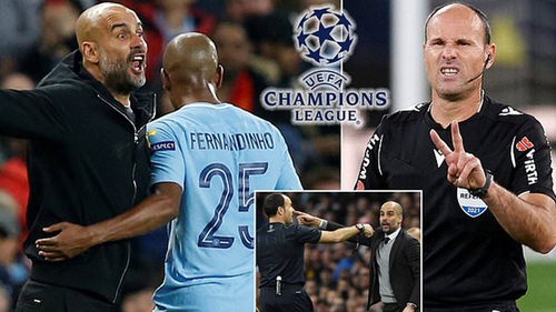 Trọng tài bị Guardiola mỉa mai bắt chung kết C1