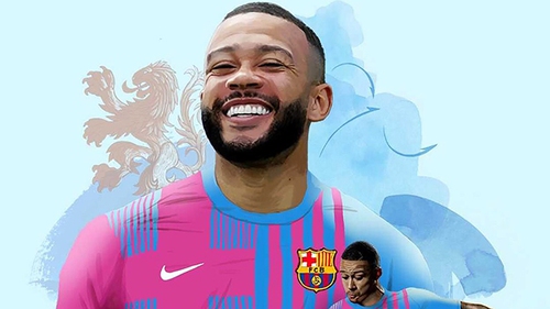 Memphis Depay chính thức gia nhập Barca