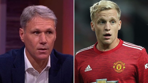 Van Basten: ‘Van de Beek không giỏi như thế’
