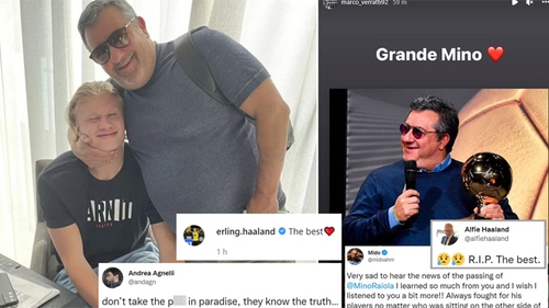 Thế giới bóng đá tiếc thương Mino Raiola