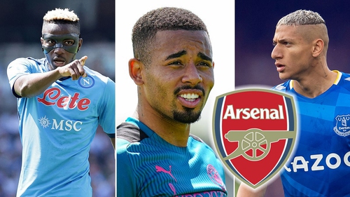 Arsenal săn lùng tiền đạo: Chốt danh sách 5 mục tiêu