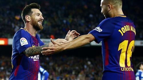 Video clip highlights bàn thắng trận Barcelona 5-0 Espanyol