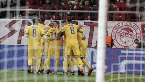 Video clip highlights bàn thắng trận Olympiacos 0-2 Juventus