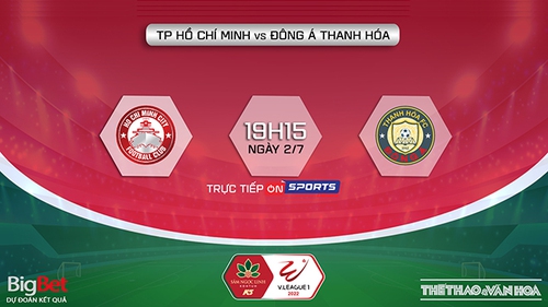 VIDEO TPHCM vs Thanh Hóa: Xem trực tiếp bóng đá V-League 2022 hôm nay