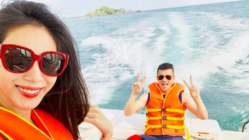 Công Vinh 'quan trọng là thần thái' bên Thủy Tiên