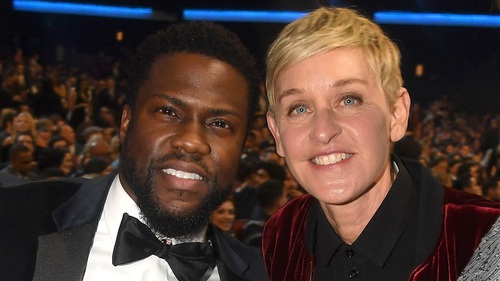 MC đồng tính Ellen DeGeneres cầu xin Kevin Hart quay lại dẫn Oscar
