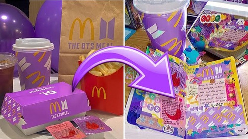 Muôn vàn cách biến ‘rác’ BTS X McDonald thành kho báu