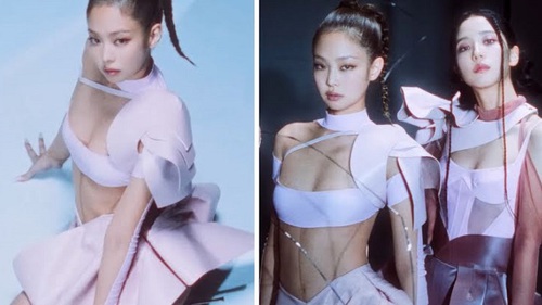 Tranh cãi gay gắt về váy của Jennie Blackpink trong ‘Pink Venom’