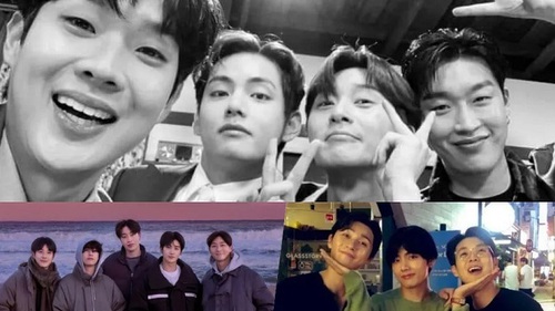 9 khoảnh khắc cho thấy các huynh Wooga thân với V BTS