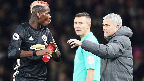 Mourinho: ‘Pogba nhận thẻ đỏ vì bị gây ức chế. Cầu thủ Arsenal rất dễ ngã’