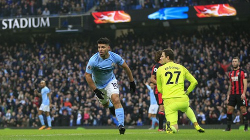 Video bàn thắng Man City 4-0 Bournemouth: Gác M.U 13 điểm, cuộc đua kết thúc