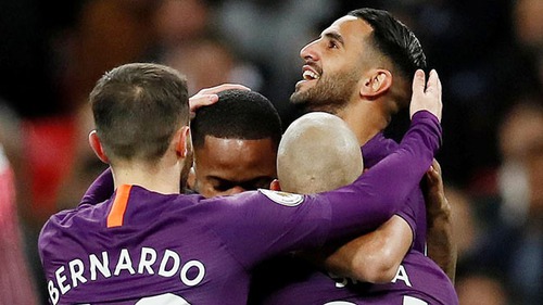 Video Tottenham 0-1 Man City: Mahrez tỏa sáng, 'Man xanh' trở lại ngôi đầu